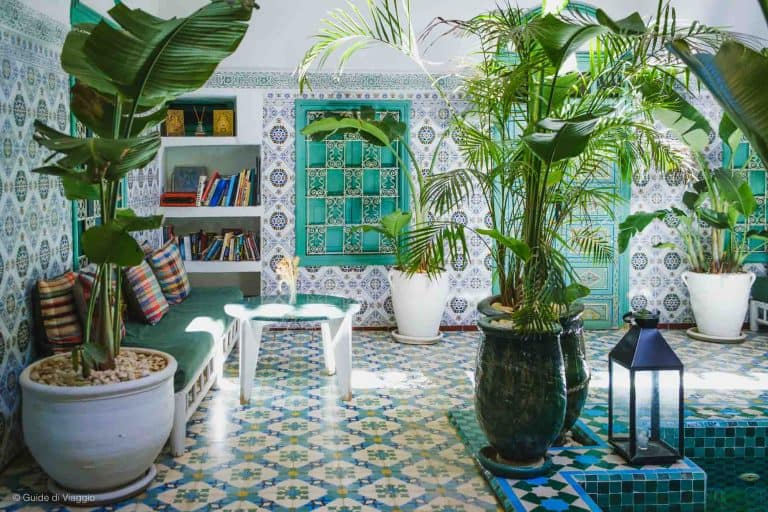 Interno del Riad Be a Marrakech, un ottimo posto dove dormire a Marrakech